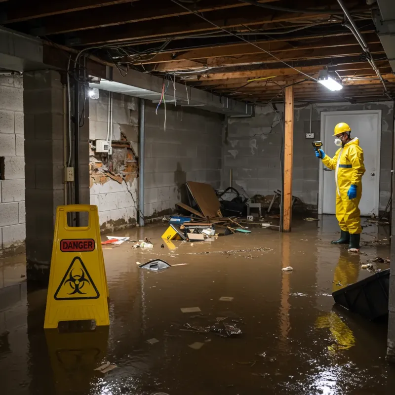 Flooded Basement Electrical Hazard in Kaanapali, HI Property